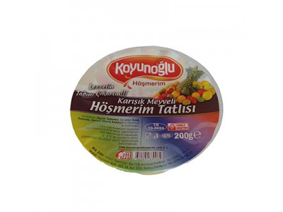 Karışık Meyveli Höşmerim Tatlısı 200 gr